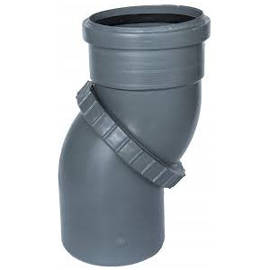 kolano uniwersalne fi 110 popielate